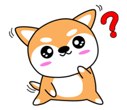 Mily smile dog sticker #8953167