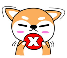 Mily smile dog sticker #8953171