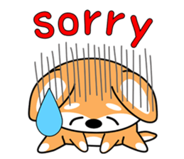 Mily smile dog sticker #8953173