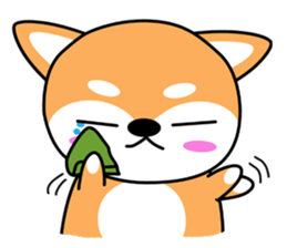 Mily smile dog sticker #8953175