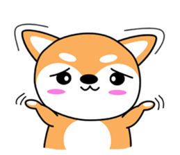 Mily smile dog sticker #8953177