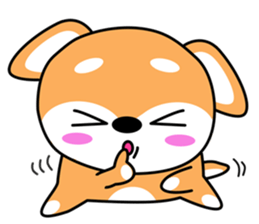 Mily smile dog sticker #8953178