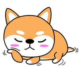 Mily smile dog sticker #8953181