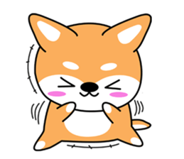 Mily smile dog sticker #8953183