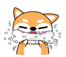 Mily smile dog sticker #8953184