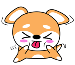 Mily smile dog sticker #8953189