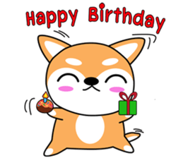 Mily smile dog sticker #8953191