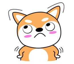 Mily smile dog sticker #8953193