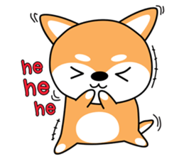 Mily smile dog sticker #8953195