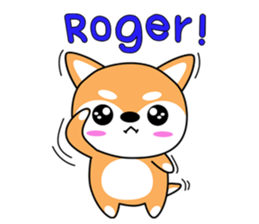 Mily smile dog sticker #8953196