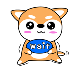 Mily smile dog sticker #8953198