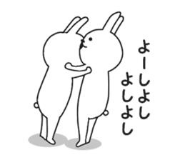 Surreal rabbit. sticker #8953217