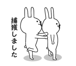 Surreal rabbit. sticker #8953228