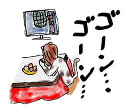 Cool cat girls sticker #8953544