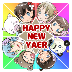 All Cast! New Year Set