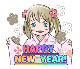 All Cast! New Year Set sticker #8953884