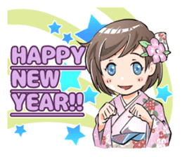 All Cast! New Year Set sticker #8953900