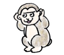SHIBAINU&PUG greeting sticker sticker #8954052