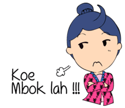 Mbokayu Ngapak-Original Barlingmascakeb sticker #8954332