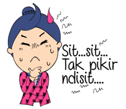 Mbokayu Ngapak-Original Barlingmascakeb sticker #8954334