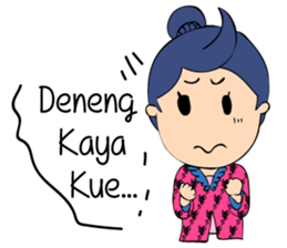 Mbokayu Ngapak-Original Barlingmascakeb sticker #8954339