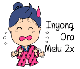 Mbokayu Ngapak-Original Barlingmascakeb sticker #8954340