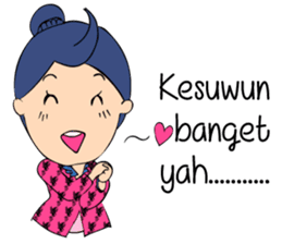 Mbokayu Ngapak-Original Barlingmascakeb sticker #8954341