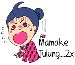 Mbokayu Ngapak-Original Barlingmascakeb sticker #8954347