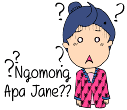 Mbokayu Ngapak-Original Barlingmascakeb sticker #8954349