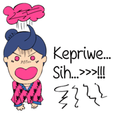 Mbokayu Ngapak-Original Barlingmascakeb sticker #8954351