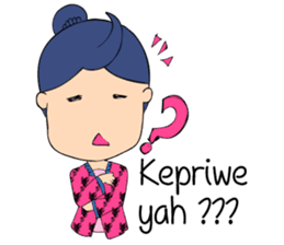 Mbokayu Ngapak-Original Barlingmascakeb sticker #8954357