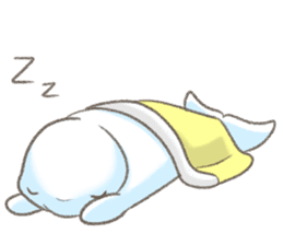 Shiro-tan: the Mild Beluga sticker #8954540