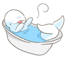 Shiro-tan: the Mild Beluga sticker #8954543