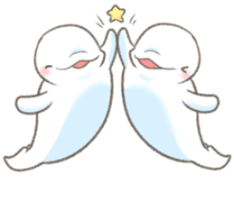 Shiro-tan: the Mild Beluga sticker #8954552