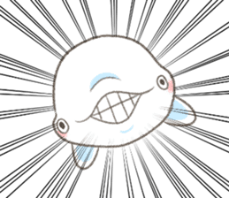 Shiro-tan: the Mild Beluga sticker #8954558