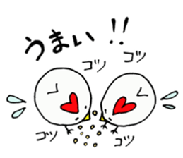 There are two cocks and an alligator sticker #8955002