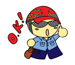 3rd of Paper doll is Teruo. sticker #8955662