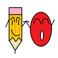 Stationery family and circled