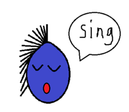 Stationery family and circled sticker #8956496