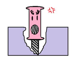 Stationery family and circled sticker #8956501