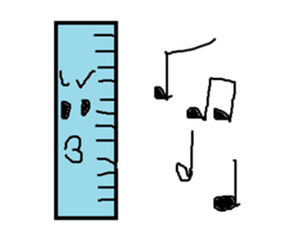 Stationery family and circled sticker #8956503