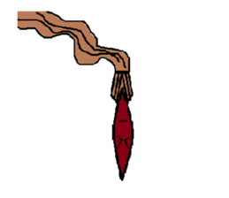 Stationery family and circled sticker #8956505