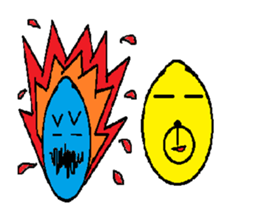 Stationery family and circled sticker #8956506