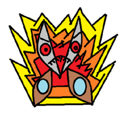 Stationery family and circled sticker #8956514