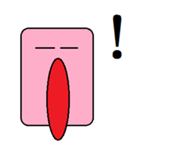 Stationery family and circled sticker #8956531