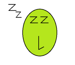 Stationery family and circled sticker #8956532