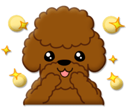 I Love Toy Poodle sticker #8956790