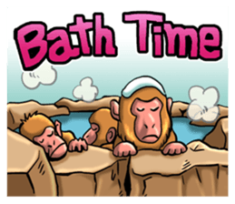 ORIENTAL MONKEYS sticker #8957059