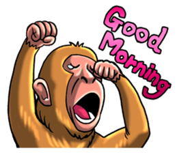 ORIENTAL MONKEYS sticker #8957064