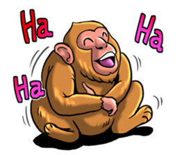 ORIENTAL MONKEYS sticker #8957066